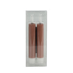 2 stuks LED Dinerkaars rustiek roze - 15 cm hoog + afstandsbediening (Countryfield)