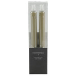 2 stuks LED Dinerkaars rustiek beige - 24 cm hoog + afstandsbediening (Countryfield)