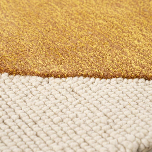 Vloerkleed Kazi By-Boo rechthoekig 190x290 - Mustard