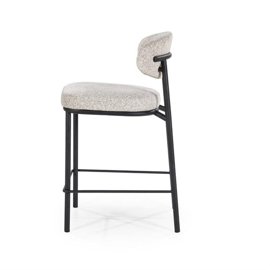 Barstoel Jari By-Boo - Beige stof