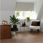2 stuks LED Dinerkaars rustiek amber - 24 cm hoog + afstandsbediening (Countryfield)