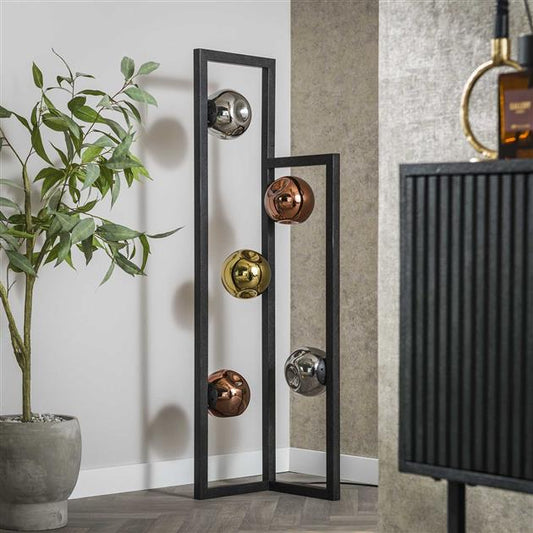 Vloerlamp 5L stellar / Artic zwart