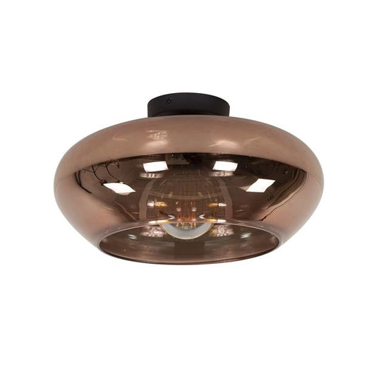 Plafondlamp elevate glass / Copper color glas