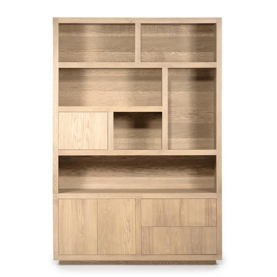 Kabinet/Wandkast Helsinki Eleonora 150x220 cm - Naturel eiken