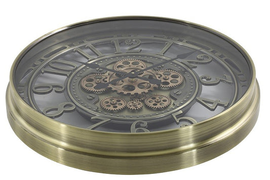Countryfield radarklok rond Norris Brons - Ø50CM