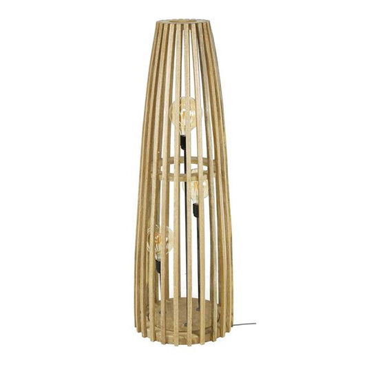 Vloerlamp Launch mangohout (Magazijn sale)