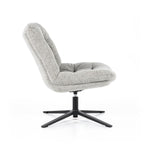 Eleonora Fauteuil Danica -  licht grijs Baquer