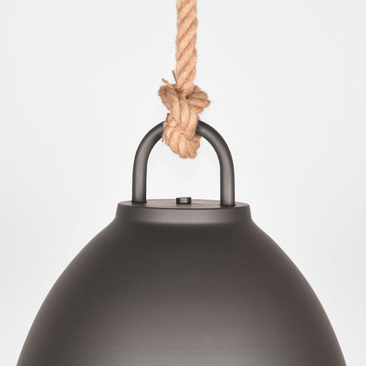 Hanglamp Korf label51 burned steel (magazijn opruiming)