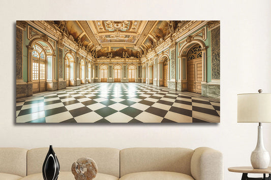 Glasschilderijen steden/gebouwen