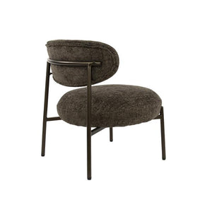 Fauteuil round   - Tissee cargo bruin