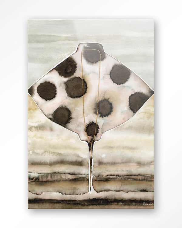 Glasschilderij Eagle Ray - Urban Cotton