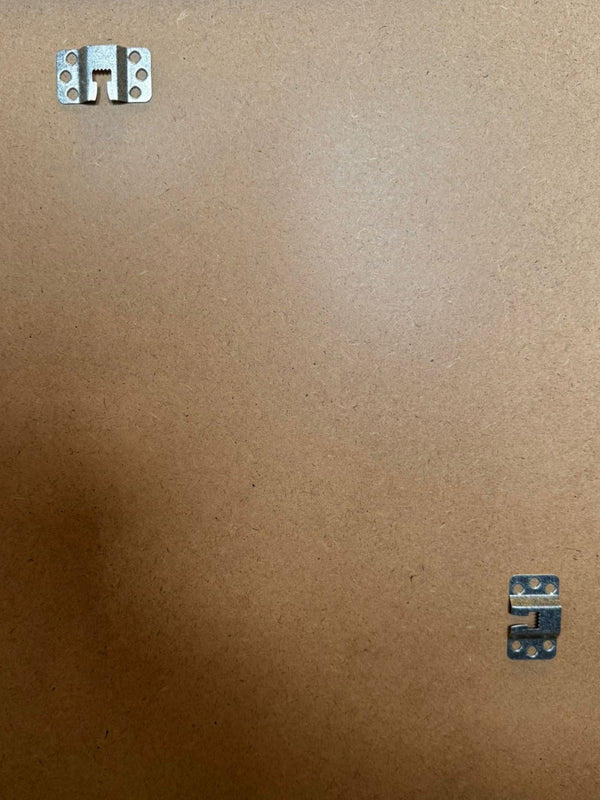 Luxe spiegel Antraciet/goud 70x85 cm facet geslepen  (magazijn opruiming)