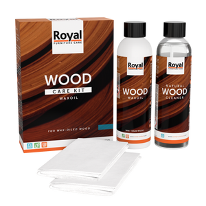 Wood Care Kit - Waxoil voor meubelen met een matte was- en/of olielaag
