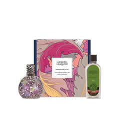 Ashleigh & Burwood Cadeauset  Geurlamp Pearlescence paars + Peony geurolie (NIEUW)