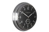 Thomas Kent wandklok "Timekeeper" rond Zwart/Zilver - Ø71 CM