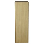 Bloemen/vazen zuil Gordon vierkant goud - 120 cm hoog (Hout)