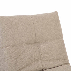 Relaxfauteuil Izzy handmatig & draaibaar met unieke schommelstand - Taupe stof