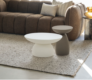 Salontafel Canto small Ø70 - Wit ijzer