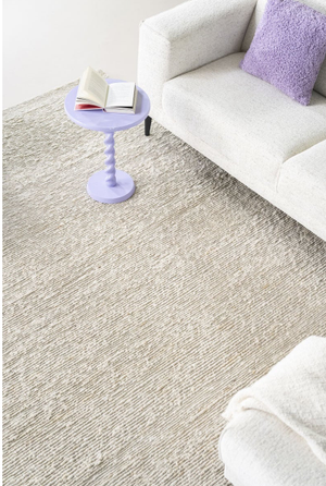 Vloerkleed wol Takara  By-Boo rechthoekig 190x290 - Ivory kleur