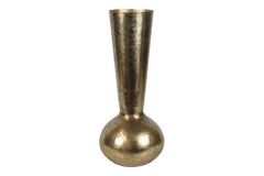 Vaas Hania goud extra hoog - 34x34x83 cm