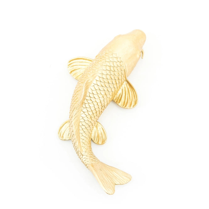 By-Boo wandhanger Triton/karper - Goud (Magazijn sale)
