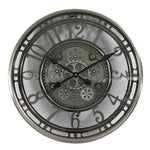 Countryfield radarklok rond Norris Zilver - Ø50CM