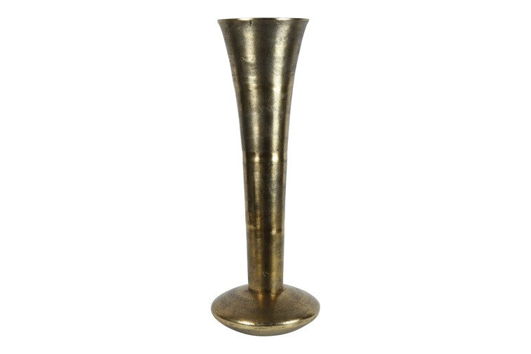 Vaas Minka goud extra hoog - 43x43x112 cm