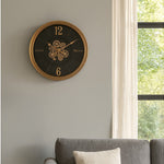 Radarklok Momentum rond zwart/goud Countryfield Ø60 cm (NIEUW)