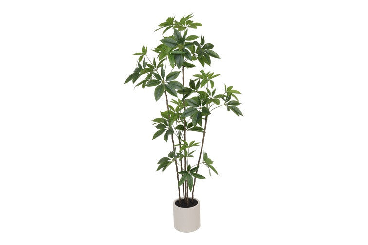 Kunst plant Pachira in pot - 210 cm hoog