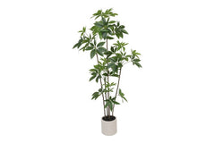 Kunst plant Pachira in pot - 210 cm hoog
