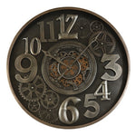 Grote radarklok Hora rond zwart/goud Countryfield XXL Ø100 cm (NIEUW)