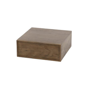 Nachtkastje 1L hangend Frame Massief acacia drift brown (2 stuks)