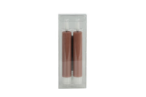 2 stuks LED Dinerkaars rustiek roze - 15 cm hoog + afstandsbediening (Countryfield)