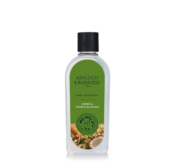 Ashleigh & Burwood Geurlamp/Luchtreiniger Olie - Amber & Orange Blossom  500 ML (NIEUW)