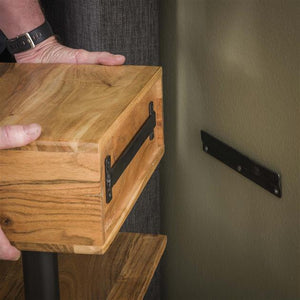 Nachtkastje 1L shelve / Massief acacia naturel