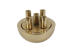 Vaas Henrike goud - 21x21x15 cm