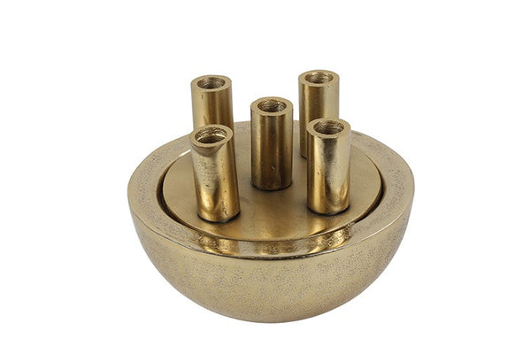 Vaas Henrike goud - 21x21x15 cm