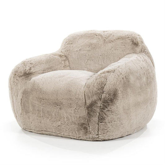 fauteuil/zitzak Hug groot By-Boo - Taupe