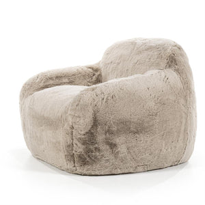 fauteuil/zitzak Hug groot By-Boo - Taupe