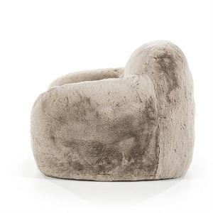 fauteuil/zitzak Hug groot By-Boo - Taupe
