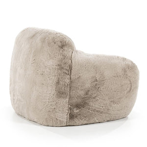 fauteuil/zitzak Hug groot By-Boo - Taupe