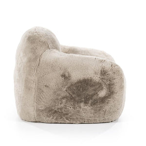 fauteuil/zitzak Hug groot By-Boo - Taupe