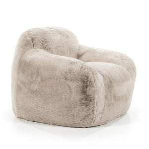 fauteuil/zitzak Hug groot By-Boo - Taupe