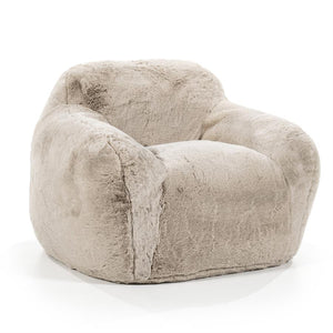 fauteuil/zitzak Hug groot By-Boo - Taupe