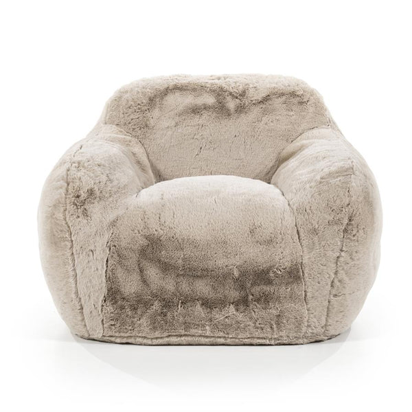fauteuil/zitzak Hug groot By-Boo - Taupe