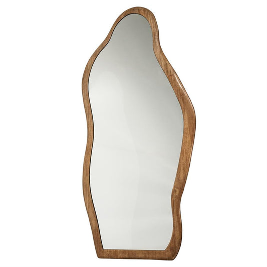 Vloerspiegel Laban By-Boo- Hout naturel 180 cm hoog