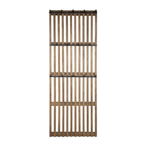 Kapstokrek 14 haken tweak / Massief mango zandkleur