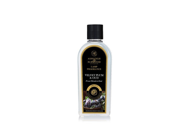 Ashleigh & Burwood Geurlamp/Luchtreiniger Olie - Velvet Plum & Oud  500 ML