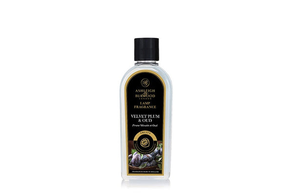 Ashleigh & Burwood Geurlamp/Luchtreiniger Olie - Velvet Plum & Oud  500 ML