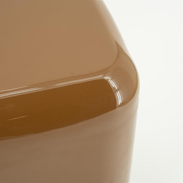 Poef/stoel Dixon By-Boo - Mosterd 34x34x42 cm